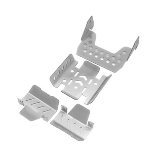 1/8美嘉欣H8H焕新版攀爬车不锈钢底盘护甲黄铜配重改装升级op配件