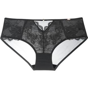 歌瑞尔豹纹内裤女生纯棉裆三角裤2026新款中腰性感纯欲女士丁字裤