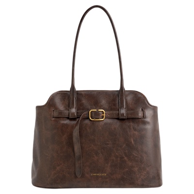 CHARLES&KEITH大容量腰带托特包