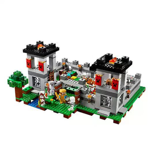 我的世界手办积木玩具要塞堡垒男孩子儿童益智拼装颗粒大方块中国