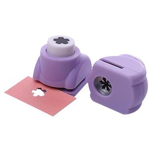 可得优压花机小号印花机幼儿园图案打孔机手账打洞器压图器打花手工diy压纸器郁金香花小熊掌鸭枫叶海豚YHQ