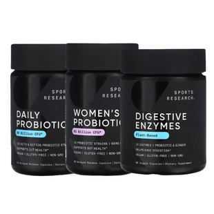 Sports Research女性Daily益生菌Probiotics消化Delayed酶Release
