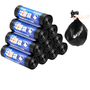 垃圾袋大号商用加厚黑色厨房55x65酒店环卫物业用60x80批发实惠装