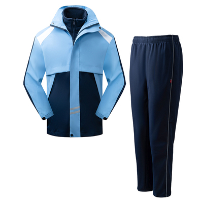 校服中小学生冲锋衣三件套