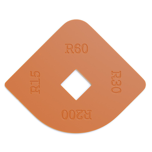 圆弧模板木工圆角模具神器工具大全衣柜转角内圆修边机弧形倒角器