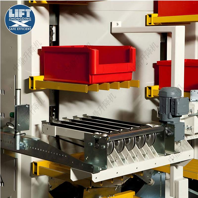 叉臂式循环提升机小型连续式垂直搬运货梯仓库货物叉式循环升降机