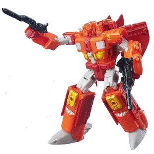 变形金刚 孩之宝 泰坦战争 泰坦回归来 航行家级 V级 三变 御天敌