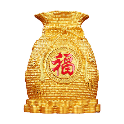 全铜福袋储蓄罐摆件礼品