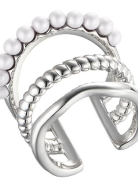 多层戒指RSNY女小众食指戒