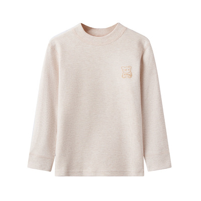 青少年纯棉打底加厚保暖上衣秋衣