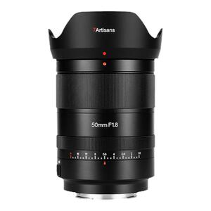 现货七工匠AF50mm F1.8自动对焦镜头适用索尼A7M3R5 R3微单全画幅