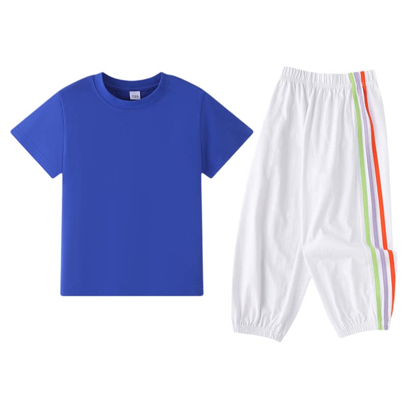 糖果色纯棉小学生啦啦操班服2026