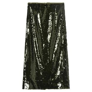 Outlets专柜撤柜正品 WI春装2026新款亮片高级感中长裙包臀半身裙