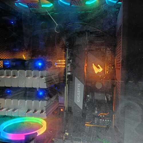 i9 9900k处理器家用机拆机，正使用的