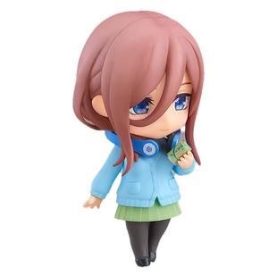 粘土人#1306五等分花嫁中野三玖手办女动漫二次元可动模型摆件Q版