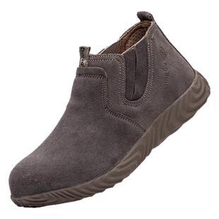 劳保鞋男款士防砸防刺穿钢头电焊工地工作专用高帮钢板透气夏耐磨