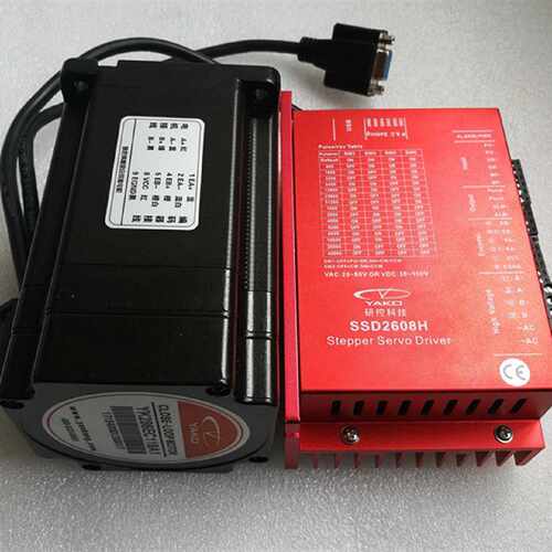议价(YAKO)闭环驱动器SSD2608/SSD2608H闭环步进马达YK286EC80A1