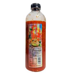 西双版纳商用小米辣柠檬蘸水泰式酸辣酱傣味烧烤蘸料批发餐饮大瓶