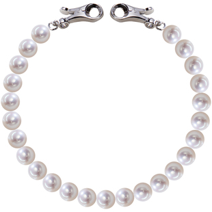 南珠宫淡水珍珠手链精致百搭强光圆形生日礼物送女友C-CYS102SD-Y