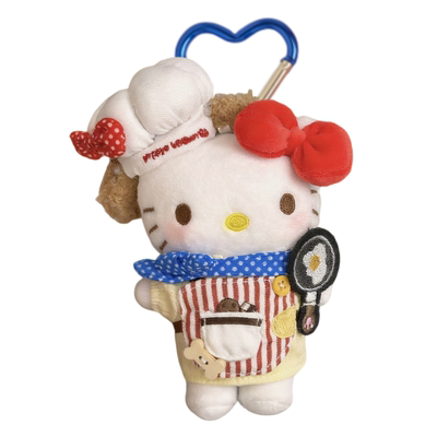 新款正版美食家hellokitty包包挂件卡通可爱毛绒玩偶钥匙扣挂饰女