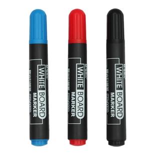 晨光文具单头白板笔可擦白板笔黑色学校白板笔红色蓝色MG2160包邮