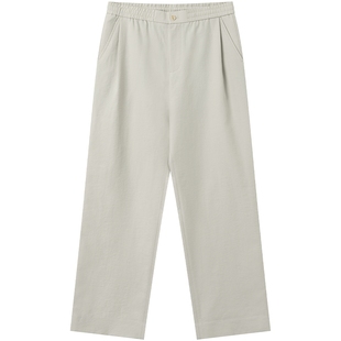 JDV男装商场同款春季新款砾石色直筒宽松休闲裤子长裤SPL50S2