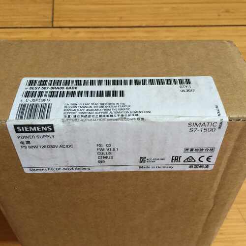 议价6ES7505-0RA00-0AB0 西门子S7-1500 电源模块6ES75050RA000AB