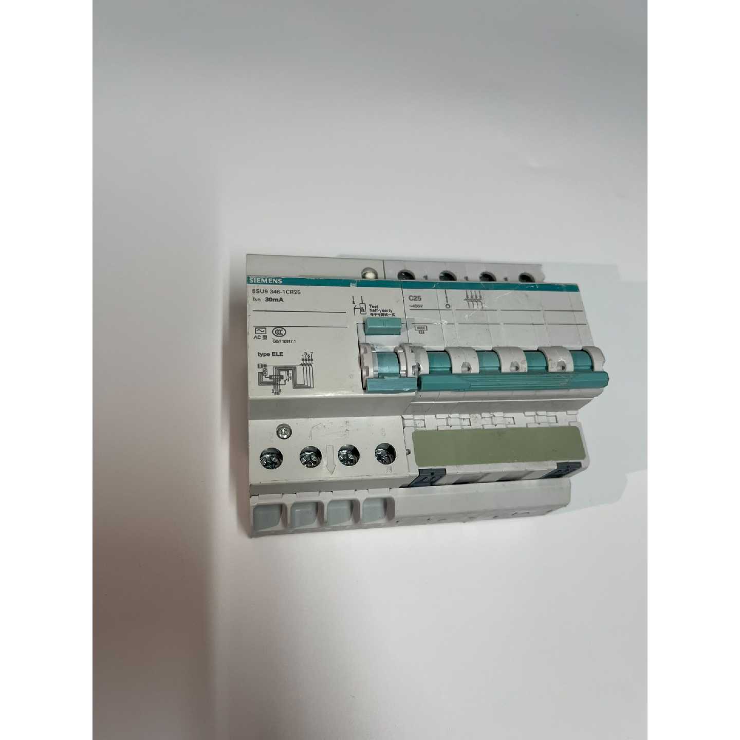 〔议价-可维修〕西门子漏电保护器 型号5SU9 346-1CR25 4P 2