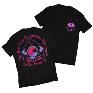 Wizard vintage复古跑团短袖T恤男女宽松棉落肩万智牌地下城大码