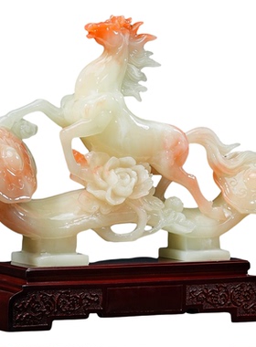 威弗列德高档开业乔迁马摆件招财