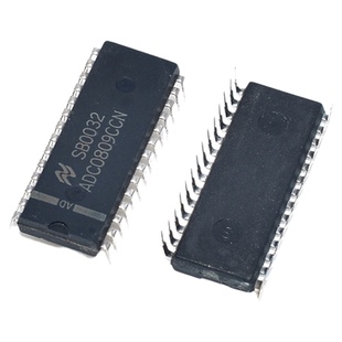 全新国产 ADC0809CCN 8位模数A/D转换器 DIP-28
