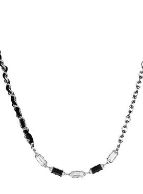 新款拼接链条项链女ins欧美小众