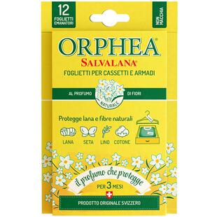 【自营】瑞士orphea/奥菲雅天然樟脑丸毛衣防虫防蛀香片12片装 *2
