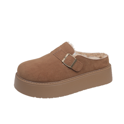 大码半拖勃肯鞋41到43女鞋厚底