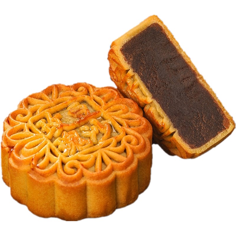 广西南宁荔园广式月饼老字号豆沙