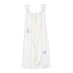 MANITO/曼尼陀 Ocean Stripe桑蚕丝儿童连衣裙睡衣套装家居服