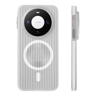 猩球卫士撞色硬壳适用华为Mate80ProMax磁吸手机壳Mate80Pro保护壳Mate70Air保护套磨砂光栅透明高级感全包壳