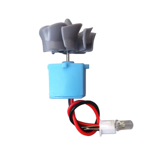 防水交流微型风力发电机风能自行车摩托车小型物理迷你科技制作