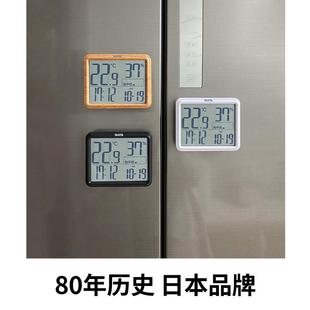日本百利达TANITA 家用室内温湿度计婴儿房电子多功能闹钟 RH-002