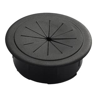 电脑办公桌穿线孔盖板桌面走线盒封口盖书桌装饰圈开孔开洞圆孔盖