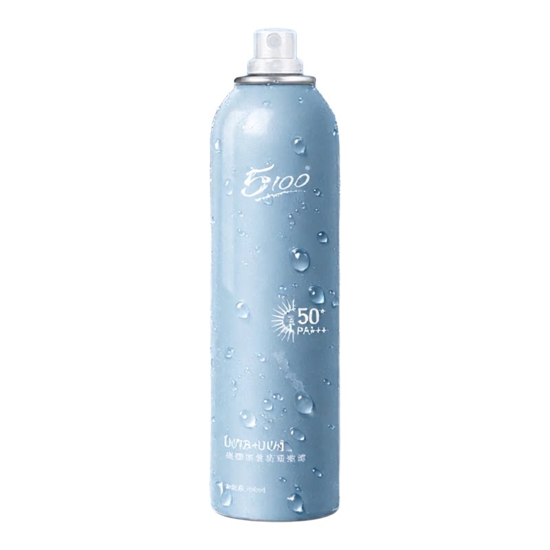 5100极地冰泉防晒喷雾SPF50+PA+++200ml夏季冰霜舒缓外出高防护版