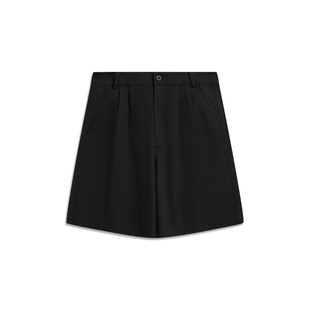 李宁百慕大短裤休闲短裤男士裤子春季休闲梭织运动裤