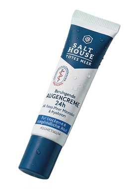 SALTHOUSE 24h死海矿物盐舒缓眼周淡化感温德国乳霜轻盈眼霜15ml