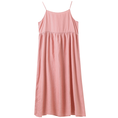 复述原创设计风大摆吊带夏季新品