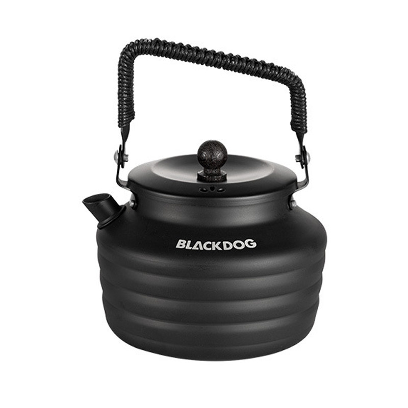 blackdog黑狗户外烧水壶野外露营茶具黑化煮茶炊具便携式喝茶野营