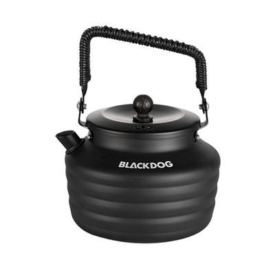 blackdog黑狗户外烧水壶野外露营茶具黑化煮茶炊具便携式喝茶野营
