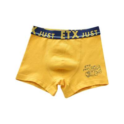 正品ETXJUST男童内裤棉平角宝宝四角短裤12A类棉学生裤衩宽松