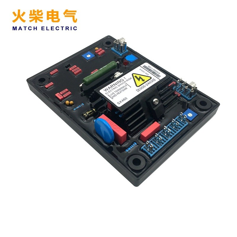 SX460-A柴油发电机组励磁电压调节器调压电容软胶板红色精品款