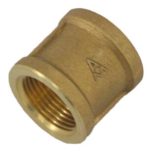 埃美柯内丝接头680黄铜4分6分束接管箍内丝牙直接头水管丝扣螺纹