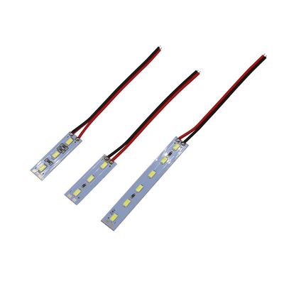 12vled灯长条灯24vled硬灯条dc直流珠宝机床柜台展柜灯箱货架自粘